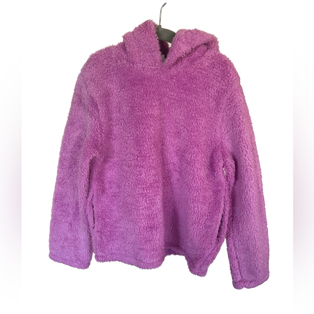 Harper canyon pink fuzzy girls hoodie NWT
